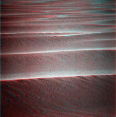 Rippled terrain in 3-D