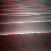 Rippled terrain in 3-D