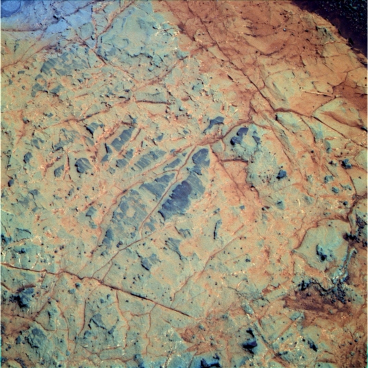 Pancam image of target 