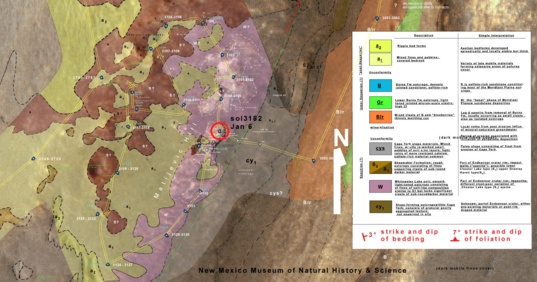 Status of Opportunity's traverse around Matijevic Hill as of sol 3182
