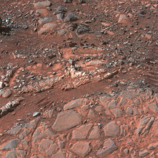 Opportunity Pancam image of target 