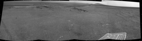 Location B: Navcam image from sol 3335