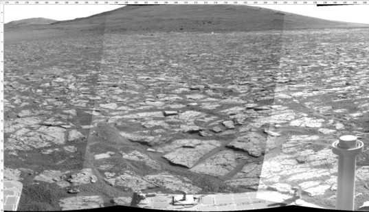 Sol 3385 Navcam view
