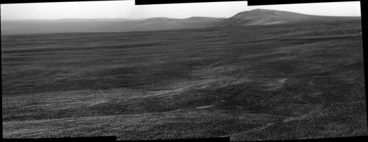Endeavour's eastern rim, Opportunity sol 2671