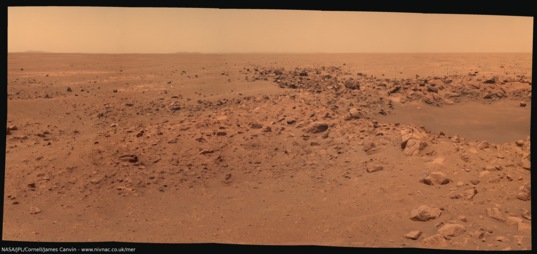 Half of Concepcion crater