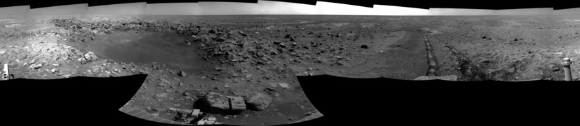 Concepcion crater, Opportunity sol 2147