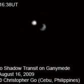 Io eclipses and transits Ganymede
