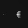 Jupiter & Moons Seen Through Methane Band Filter
