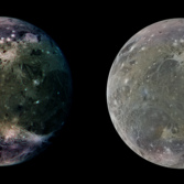 Color processing of Galileo global images of Ganymede
