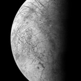 Monochrome Europa from Voyager 2