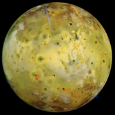 Io color mosaic from Galileo orbit C21