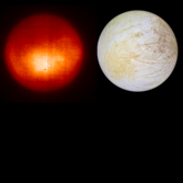 Europa from the Keck telescope and the Voyager spacecraft