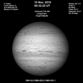 Jupiter on November 10, 2010: Outbreak?