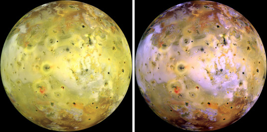 Colors on Io