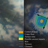 Geologic map of Selk crater, Titan