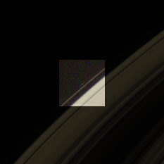 Pandora barely visible