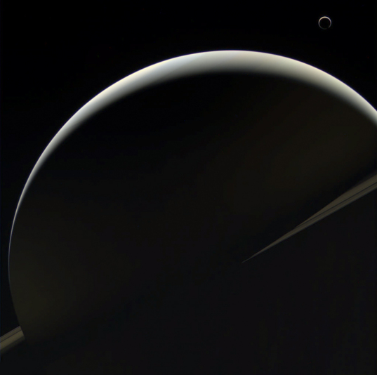 Saturn and Titan
