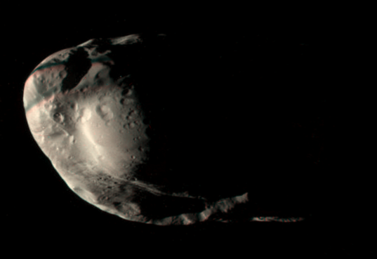 Prometheus in color with ring rainbows