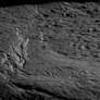 3D view of an Enceladan landscape