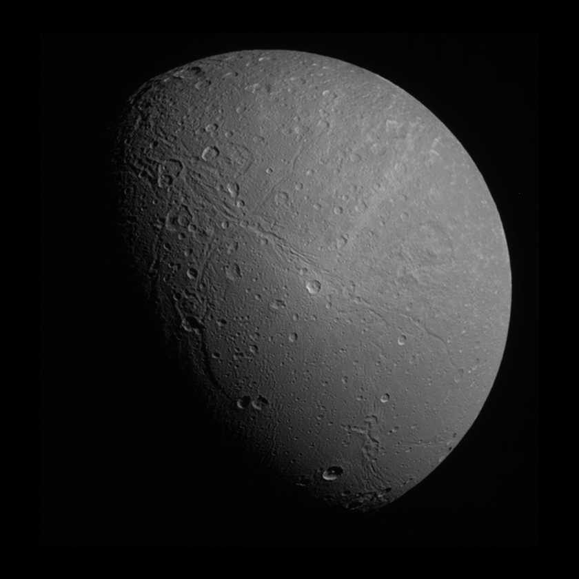 Dione in color