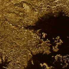 Flooded canyons on Titan