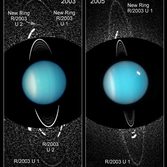 Newly discovered rings and moons of Uranus