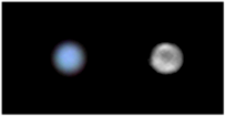 Amateur astronomers' views of Neptune