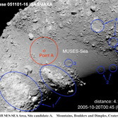 Muses Sea on Asteroid Itokawa