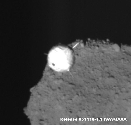 Hayabusa's target marker released!