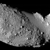 Itokawa from 90 degrees longitude