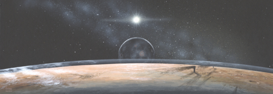Pluto, imagined