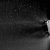 Blink animation of Hartley 2's jets