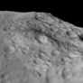 3D view of Aricia Tholus, Vesta