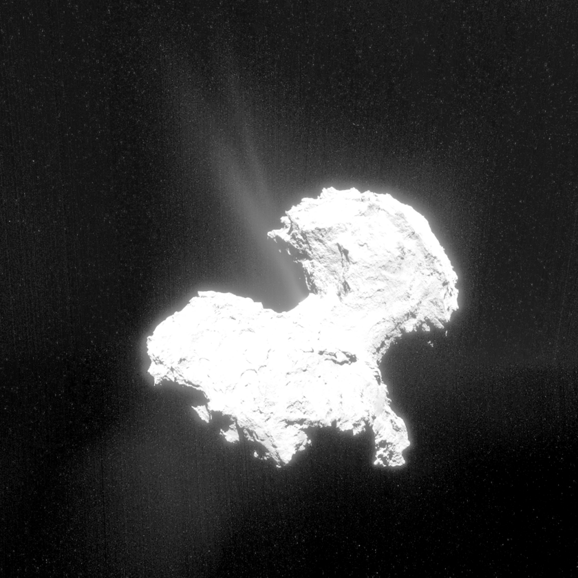 Before & after: Revealing Churyumov-Gerasimenko's jets