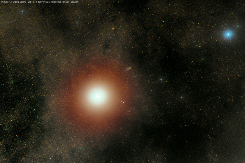 Comet Siding Spring after its close approach to Mars (Rolando Ligustri)