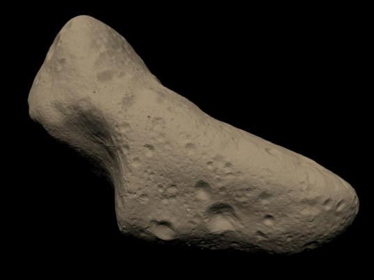 Asteroid Eros reconstructed