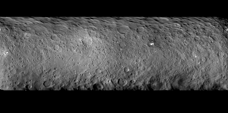 Dawn's first map of Ceres