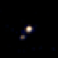 New Horizons' first color view,