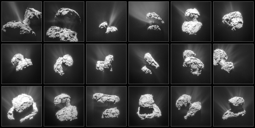 Churyumov-Gerasimenko: Activity January 31 - March 25, 2015