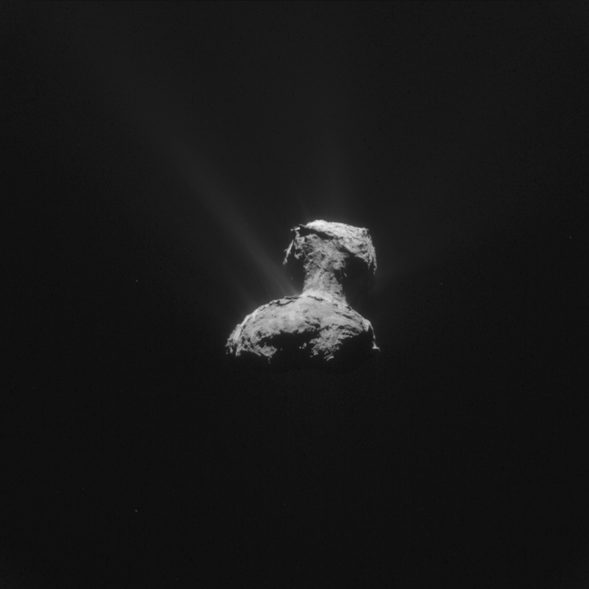 Active comet, April 2015