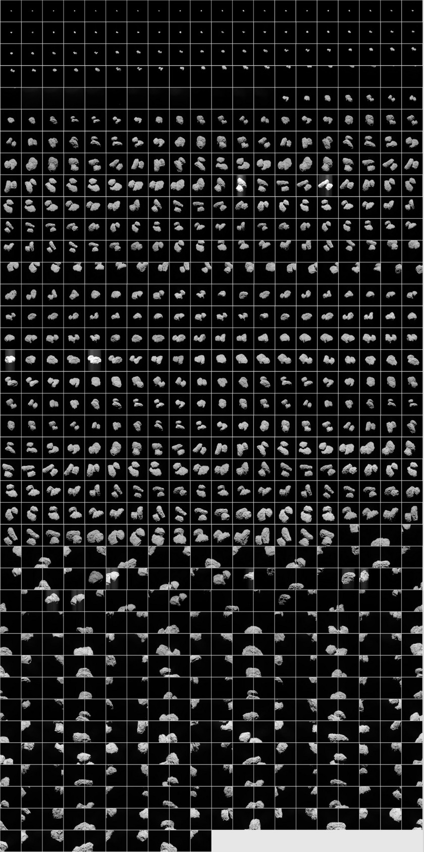 Rosetta Navcam data: MTP 006