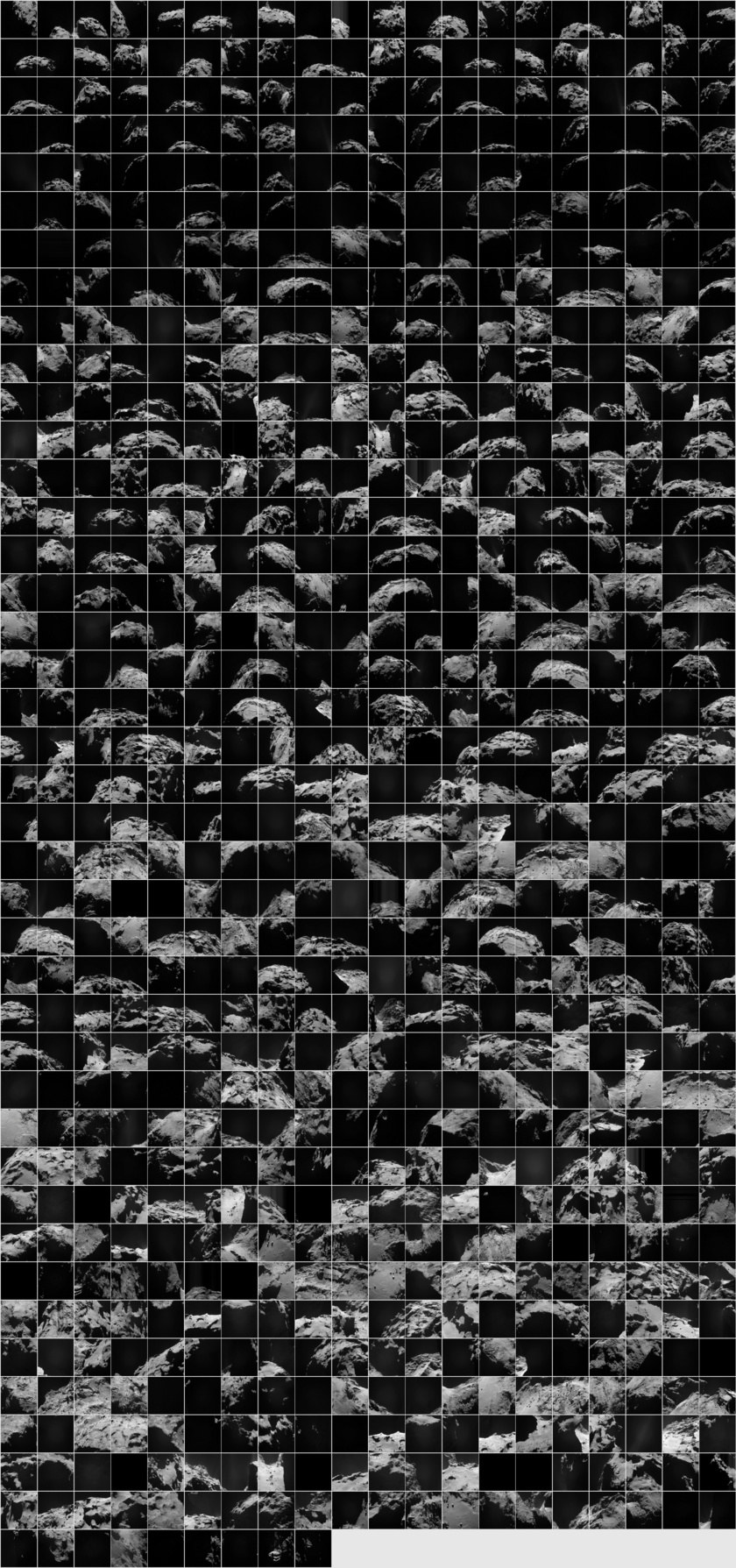 Rosetta Navcam data: MTP 008