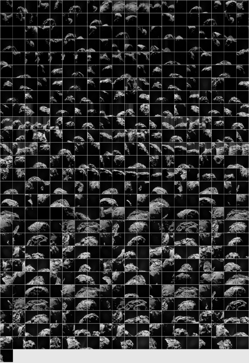 Rosetta Navcam data: MTP 010