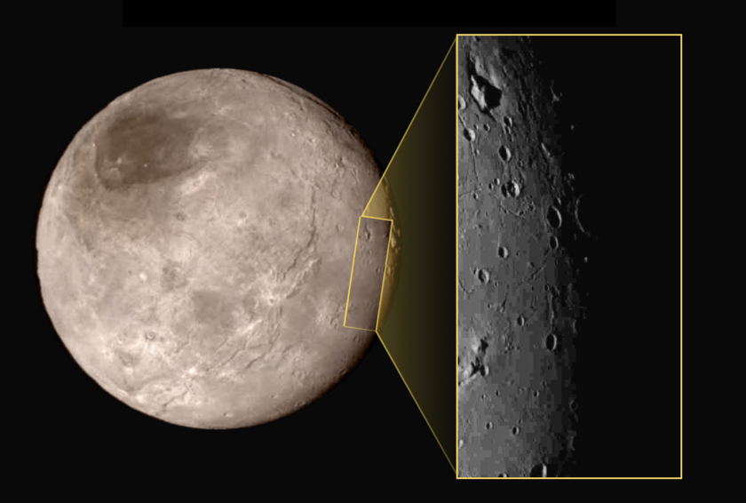 New Horizons' first high-resolution view of Charon