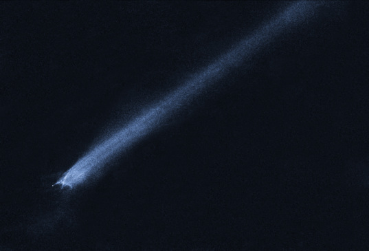 Hubble views the aftermath of an asteroid collision