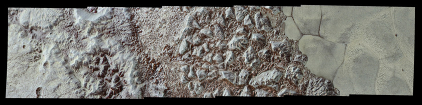 Pluto’s close-up, now in color