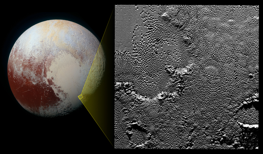 Zooming in on Pluto’s pattern of pits