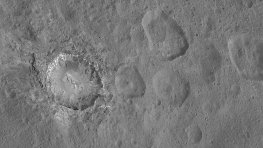 Haulani crater, Ceres