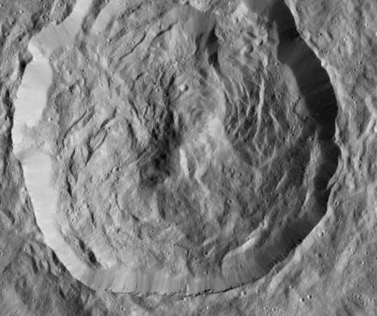 Unnamed crater