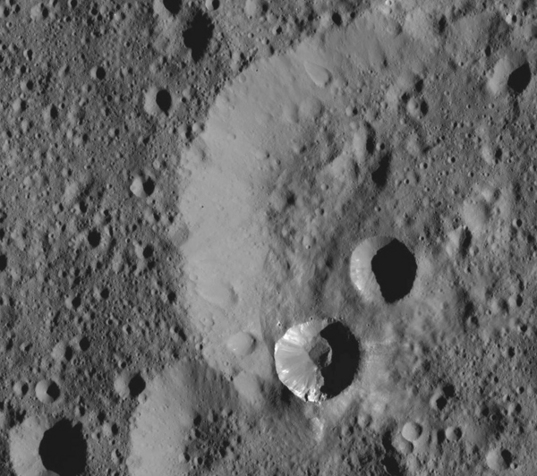 Scars on Ceres